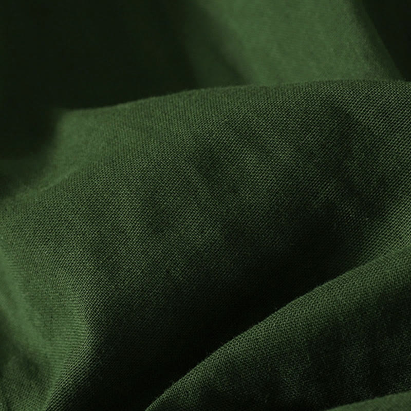 Camicia da donna a maniche lunghe con risvolto, motivo a tralci di fiori ricamati con Buddha Stones - image 4