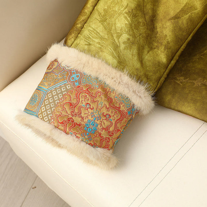 Giacca da donna a maniche lunghe con bottoni a forma di rana, motivo tradizionale cinese, motivo Buddha Stones  - image 13