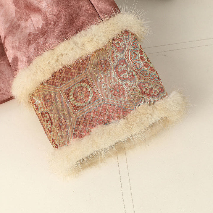 Giacca da donna a maniche lunghe con bottoni a forma di rana, motivo tradizionale cinese, motivo Buddha Stones  - image 21