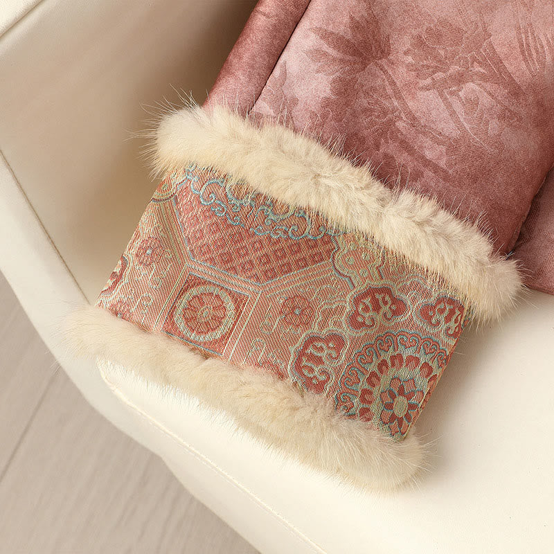 Giacca da donna a maniche lunghe con bottoni a forma di rana, motivo tradizionale cinese, motivo Buddha Stones  - image 22