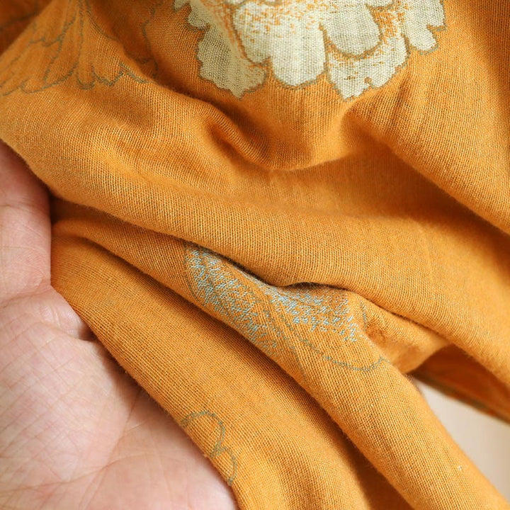 Set di 2 pezzi Buddha Stones con cardigan a maniche lunghe, pantaloni e tasche in cotone con stampa a bottoni e rana  - image 9