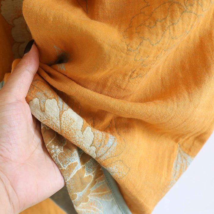 Set di 2 pezzi Buddha Stones con cardigan a maniche lunghe, pantaloni e tasche in cotone con stampa a bottoni e rana  - image 18