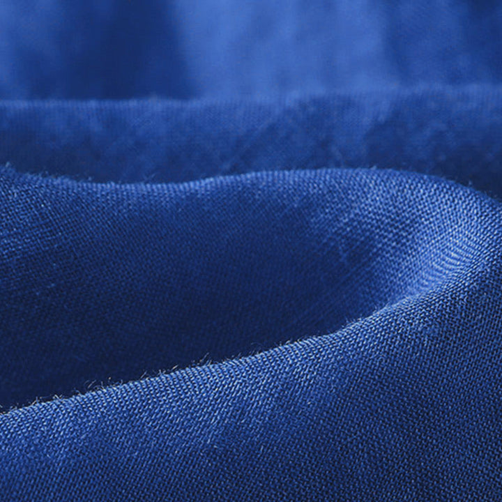 Camicia da donna a maniche lunghe con risvolto e tasca Buddha Stones Fall Commute - image 24