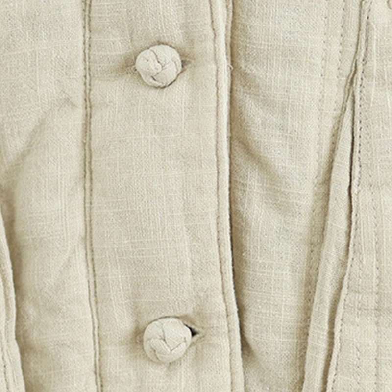 Giacca termica invernale da donna in cotone a maniche lunghe Buddha Stones con tasche - image 12