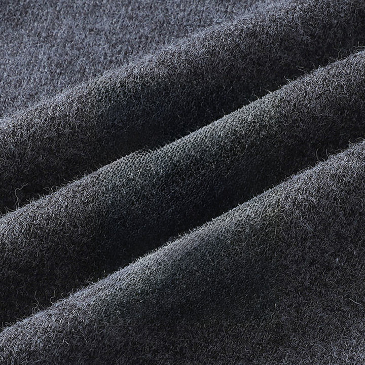 Maglione lavorato a maglia a maniche lunghe da uomo con bottoni invernali e scollo rotondo, motivo Buddha Stones - image 8