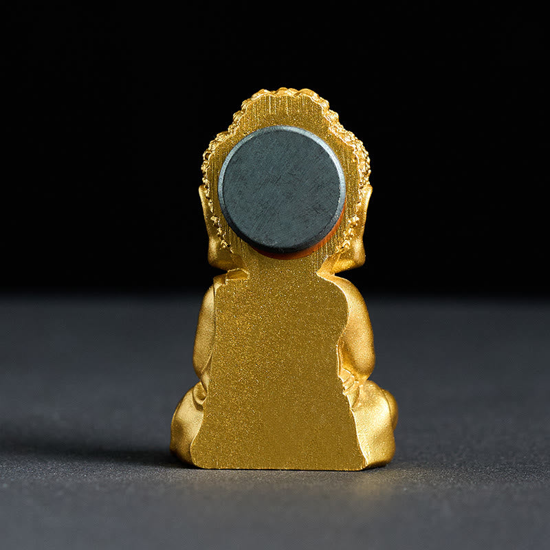 Buddha Stones Statua di Buddha Tathagata Frigorifero Magnete per frigorifero Decorazione per la casa - image 4