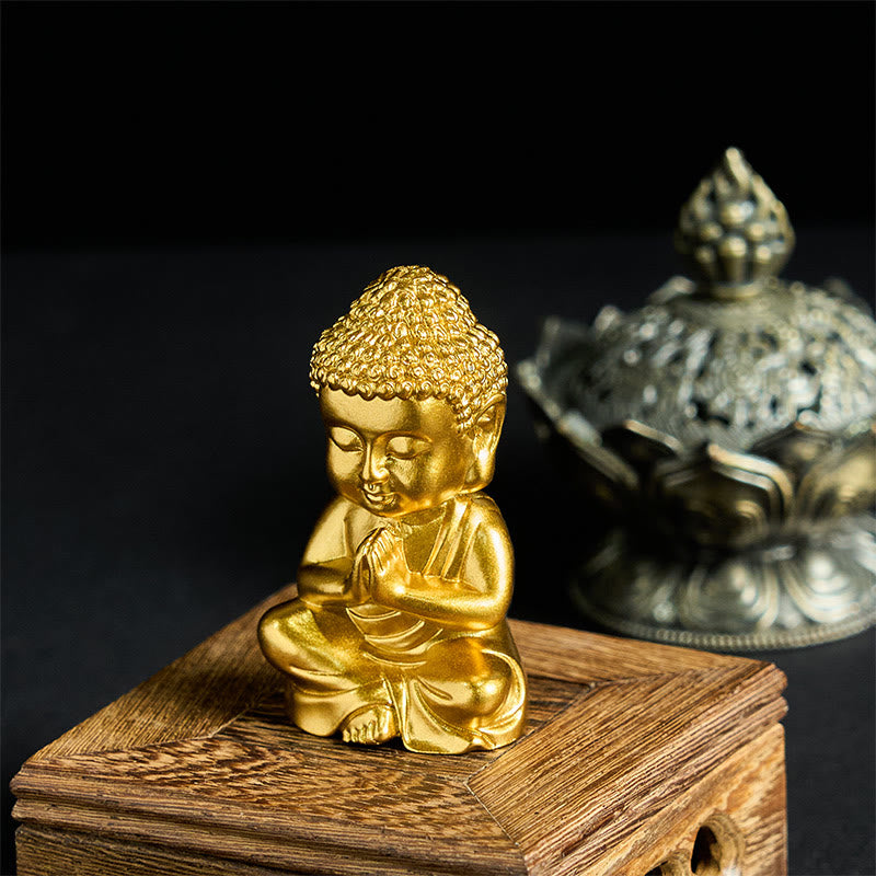 Buddha Stones Statua di Buddha Tathagata Frigorifero Magnete per frigorifero Decorazione per la casa - Stile A2 4,1*7*3 cm (con retro magnetico) - image 6