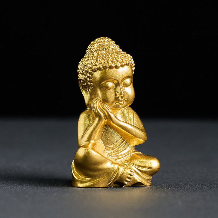 Buddha Stones Statua di Buddha Tathagata Frigorifero Magnete per frigorifero Decorazione per la casa - image 14
