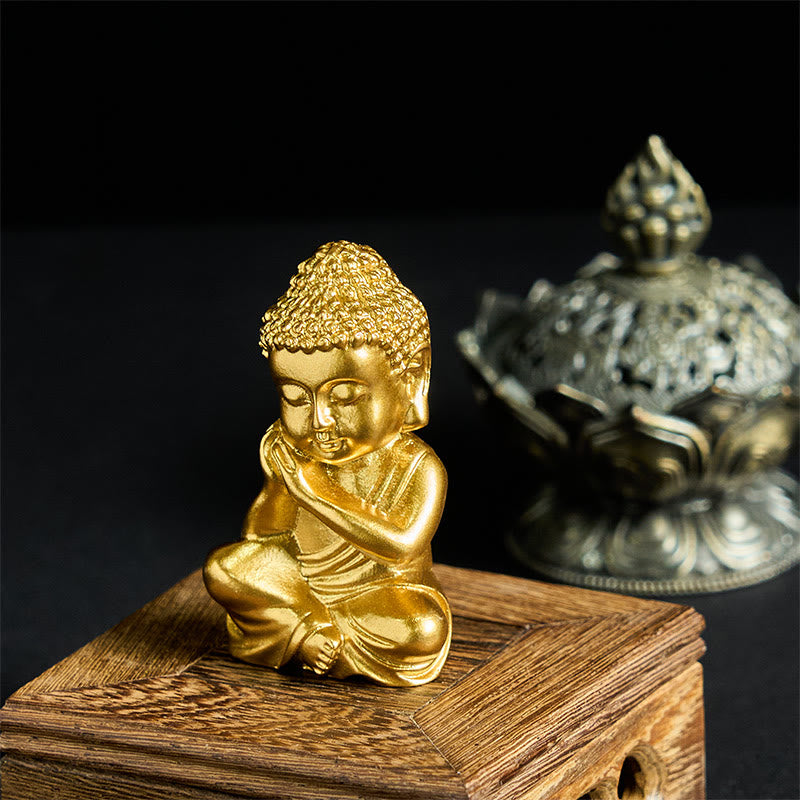 Buddha Stones Statua di Buddha Tathagata Frigorifero Magnete per frigorifero Decorazione per la casa - Stile A3 4,3*6,7*3 cm (con retro magnetico) - image 11