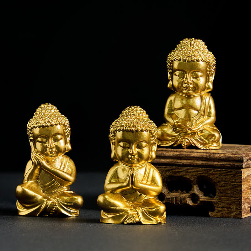 Buddha Stones Statua di Buddha Tathagata Frigorifero Magnete per frigorifero Decorazione per la casa - image 17
