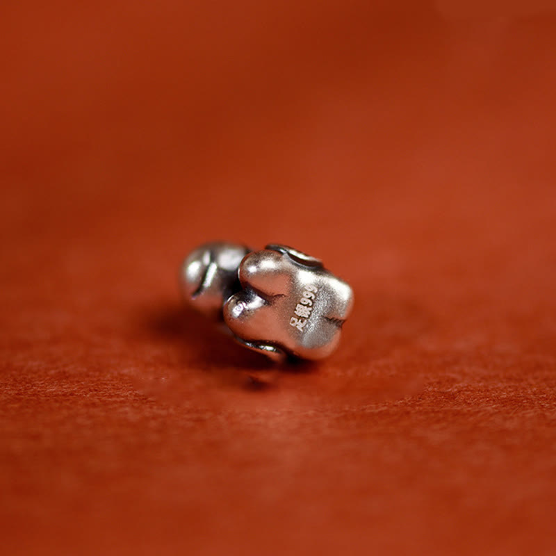 Braccialetto alla caviglia per bambini e adulti con campanella in argento sterling 925 , Buddha Stones, anno del cavallo, in argento sterling 999 - image 19