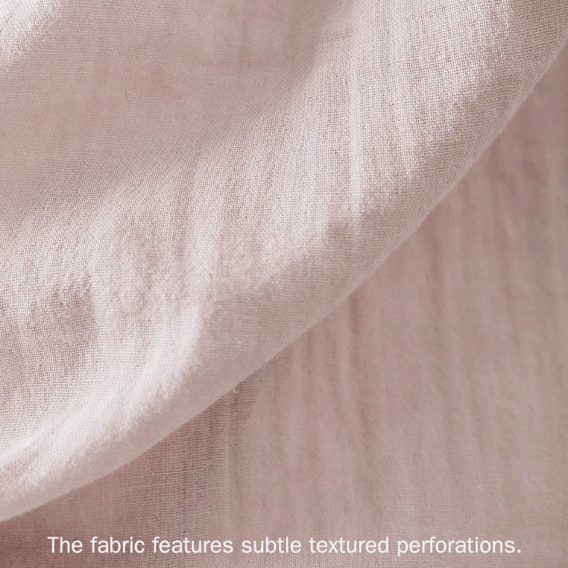 Camicia da donna in cotone a maniche lunghe con scollo rotondo e bottoni sul retro, motivo Buddha Stones Fall - image 8