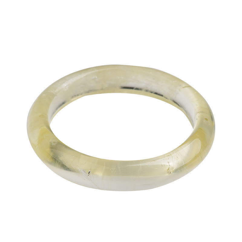 Bracciale rigido Buddha Stones in quarzo citrino naturale della prosperità - image 5