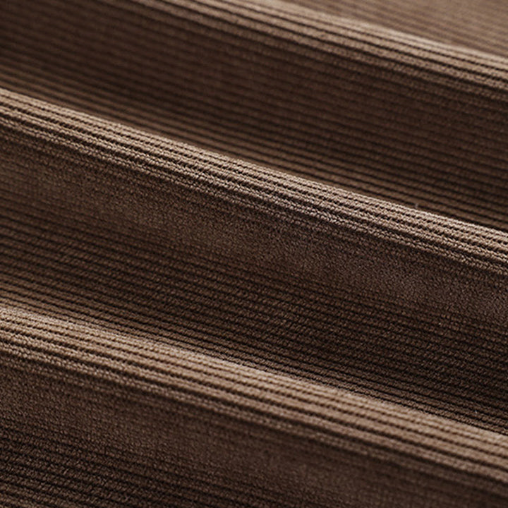 Pantaloni da uomo in velluto a coste di cotone con lacci e tasche, modello harem, tinta unita, invernali , Buddha Stones - image 8