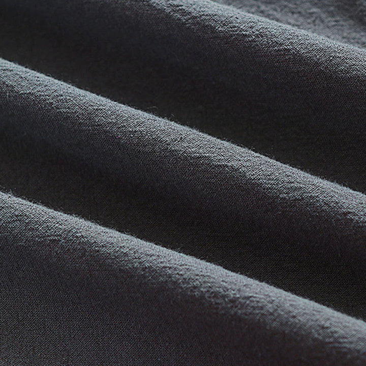 Buddha Stones 2 pezzi Wudang autunno solido manica lunga uomo taoista lunga veste senza maniche gilet con lacci kimono abito da cerimonia - image 8