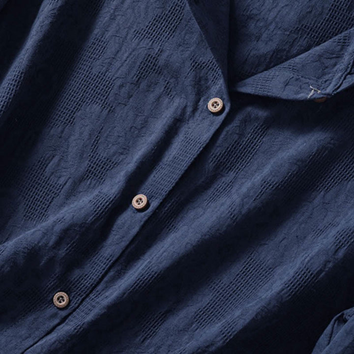 Felpa con cappuccio da donna a maniche lunghe in cotone con bottoni in jacquard autunnale Buddha Stones - image 4