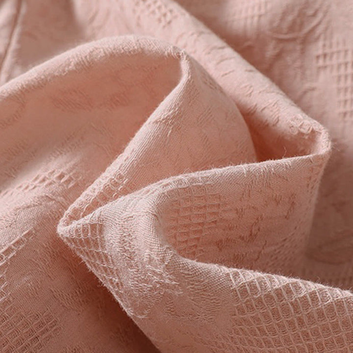 Felpa con cappuccio da donna a maniche lunghe in cotone con bottoni in jacquard autunnale Buddha Stones - image 17