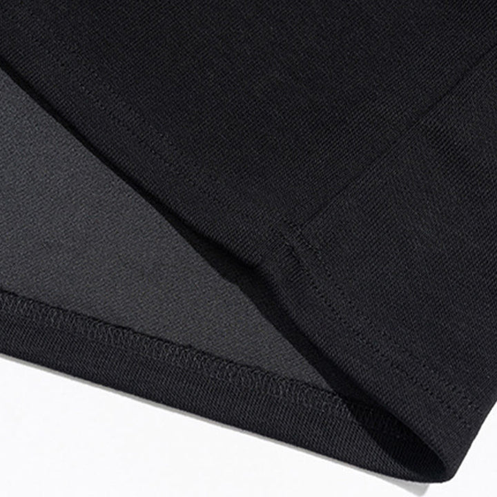 Felpa da uomo in cotone con colletto e bottoni, motivo Buddha Stones Fall Polo - image 9