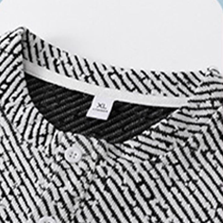 Felpa con cappuccio da uomo con bottoni e scollo rotondo a Buddha Stones Fall - image 12