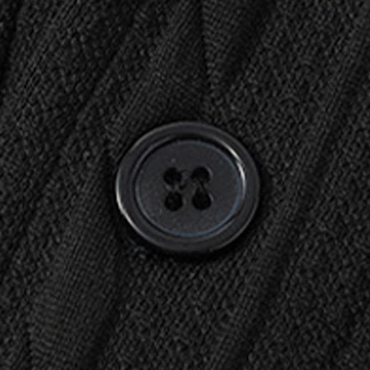 Felpa con cappuccio da uomo a maniche lunghe con bottoni intrecciati, autunno inverno, motivo Buddha Stones - image 11