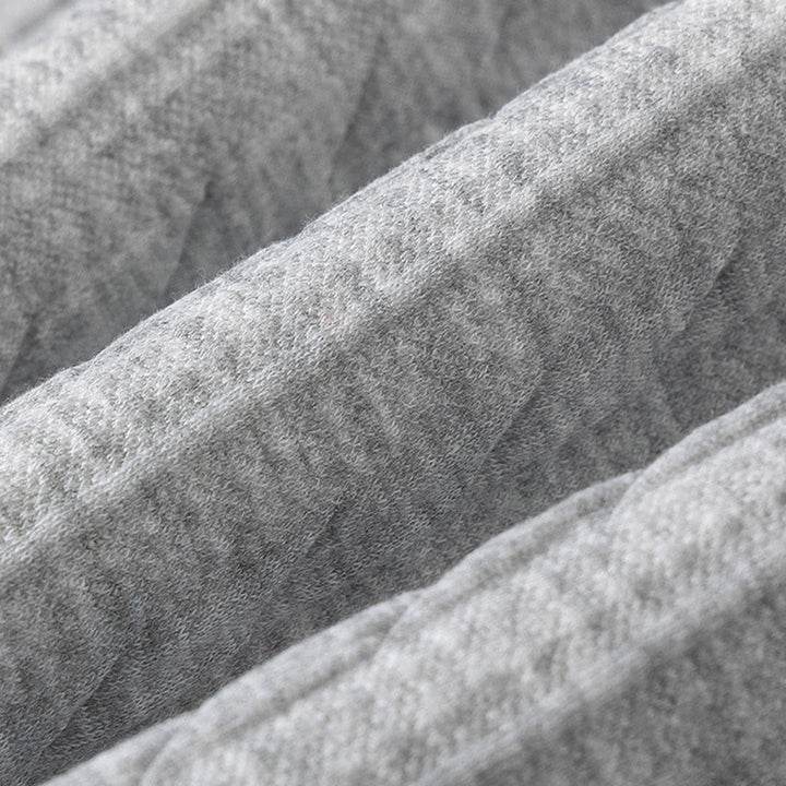 Felpa con cappuccio da uomo a maniche lunghe con bottoni intrecciati, autunno inverno, motivo Buddha Stones - image 6