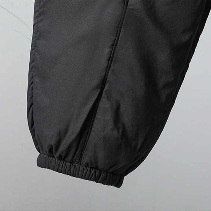 Pantaloni harem da donna in cotone termico con elastico in vita invernale Buddha Stones, lunghezza 7-8, con tasche - image 23