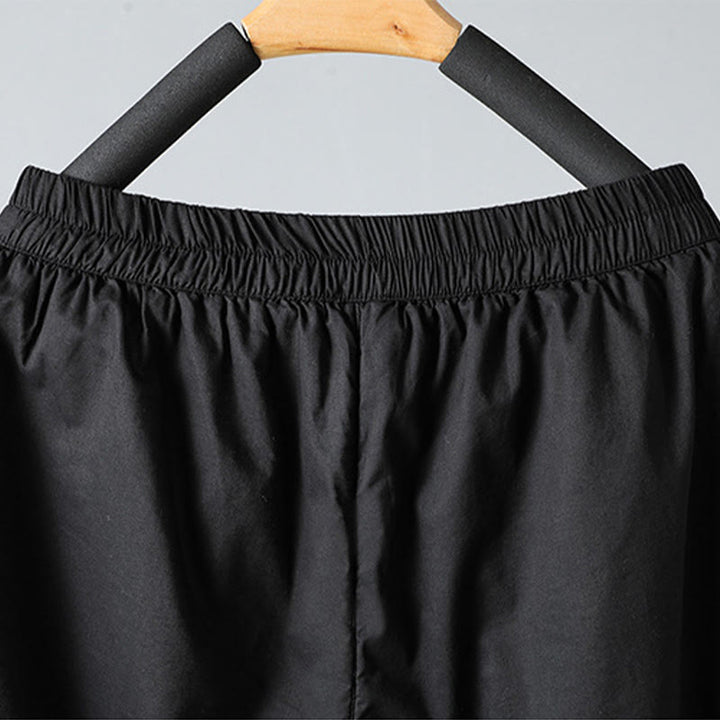 Pantaloni harem da donna in cotone termico con elastico in vita invernale Buddha Stones, lunghezza 7-8, con tasche - image 20