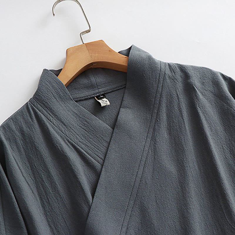 Buddha Stones Wudang Tai Chi tradizionale cerimonia di arti marziali, manica lunga, abito lungo taoista da uomo - image 8