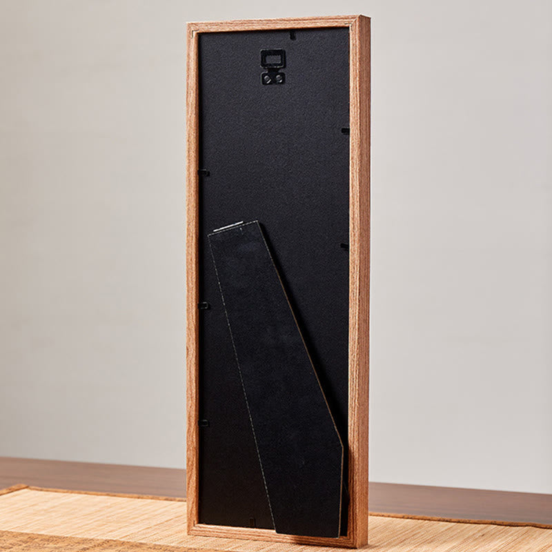 Buddha Stones Cristallo verde Bagua Koi Pesce Yin Yang Simbolo Lingotto d'oro Cornice per foto Ornamento Decorazione per la casa - image 13