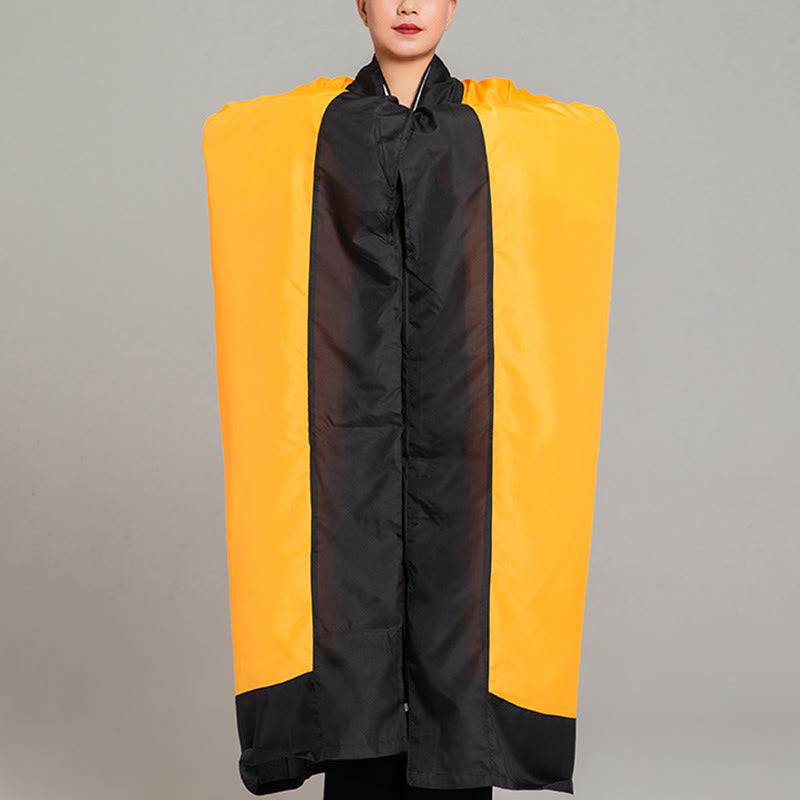 Kimono taoista unisex con maniche lunghe e larghe, tinta unita, per cerimonia di Qigong e Tai Chi , Buddha Stones Wudang - image 3