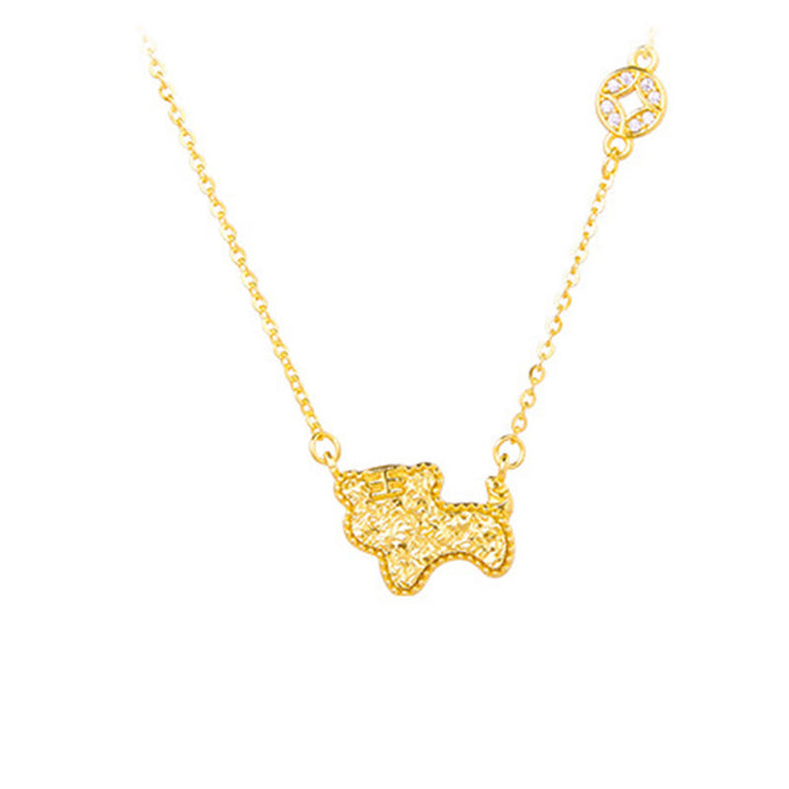 Collana con ciondolo a forma di moneta in argento sterling 925, Buddha Stones, anno del cavallo, zodiaco cinese, catena di benedizione - Tigre - Argento (Benedizione ♥ Protezione) - image 15