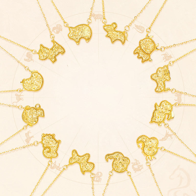 Collana con ciondolo a forma di moneta in argento sterling 925, Buddha Stones, anno del cavallo, zodiaco cinese, catena di benedizione - image 0