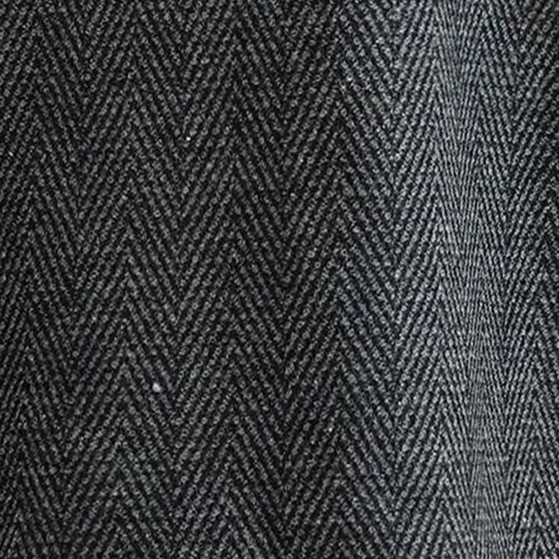 Cappotto da donna in cotone con maniche lunghe, scollo a V e strisce Buddha Stones con tasche - image 9