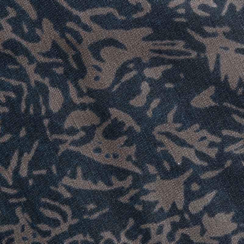 Camicia da donna a maniche lunghe con scollo a V e motivo floreale stampato Buddha Stones Spring - image 22