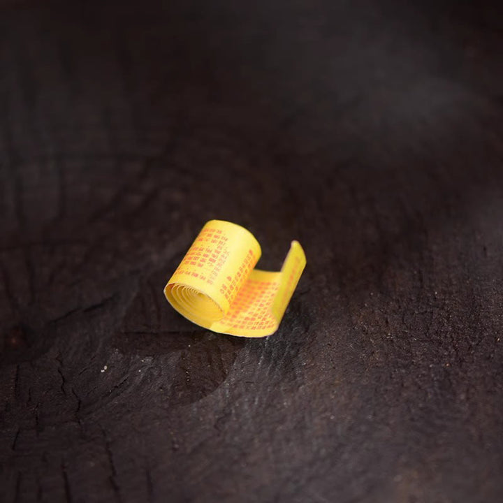 Braccialetto di protezione con perline di ebano e rotolo di Sutra con Buddha Stones - image 9