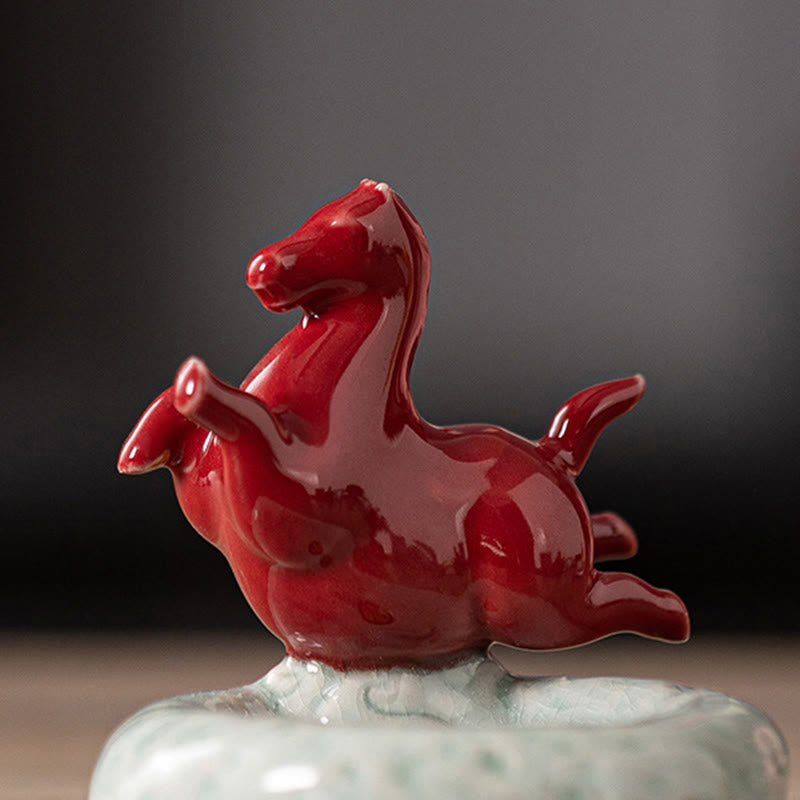 Buddha Stones Anno del Cavallo 2026 Decorazione per la casa Bruciatore di incenso - image 6