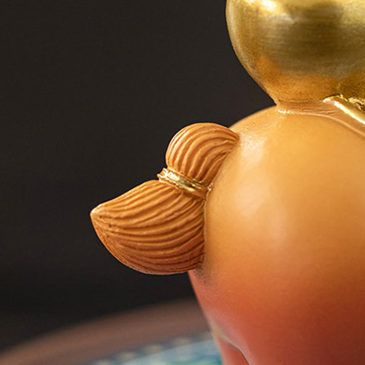 Buddha Stones Anno del Cavallo 2026 Lingotto di Capodanno che attrae ricchezza Decorazione per la casa Bruciatore di incenso - image 11