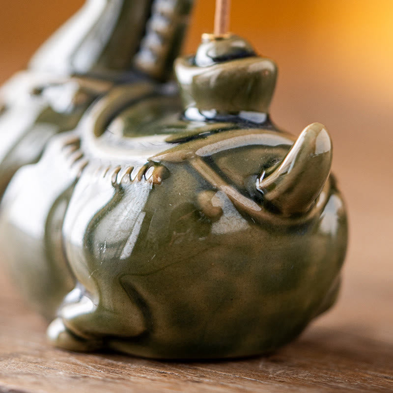 Buddha Stones Anno del Cavallo 2026 Lingotto di Capodanno Bruciatore di Incenso della Fortuna - image 9