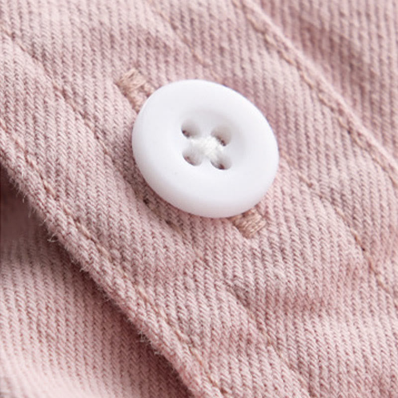 Camicia da uomo in cotone con colletto alla coreana, maniche lunghe, bottoni e tasca decorativa, motivo Buddha Stones - image 5