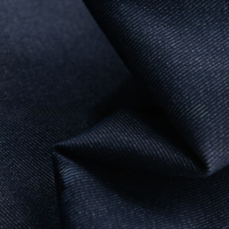 Camicia da uomo in cotone a maniche lunghe con colletto rialzato e bottoni , Buddha Stones Fall Solid - image 9