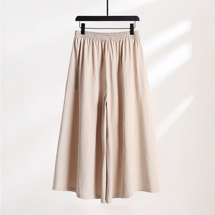 Set di 2 pezzi di kimono in cotone con lacci, pantaloni larghi alla caviglia e tasche, da meditazione per uomo, Buddha Stones - image 16