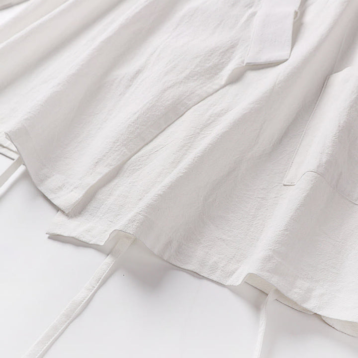 Set di 2 pezzi di kimono in cotone con lacci, pantaloni larghi alla caviglia e tasche, da meditazione per uomo, Buddha Stones - image 25