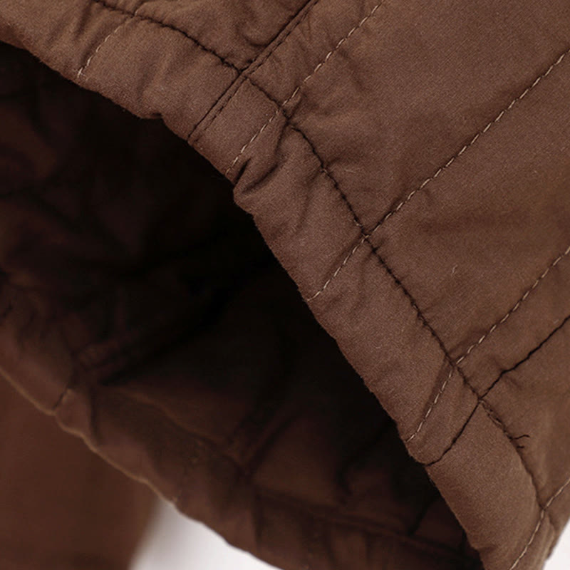 Pantaloni harem da donna in cotone con tasche e design a tinta unita invernale Buddha Stones - image 19