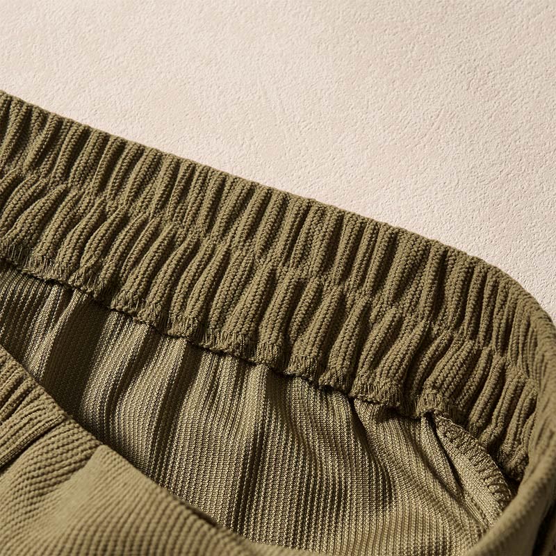 Pantaloni harem a vita alta in velluto a coste da donna Buddha Stones Commute Fall con tasche - image 5