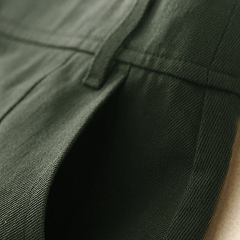 Gonna da donna in cotone semplice con tasche Buddha Stones - image 2