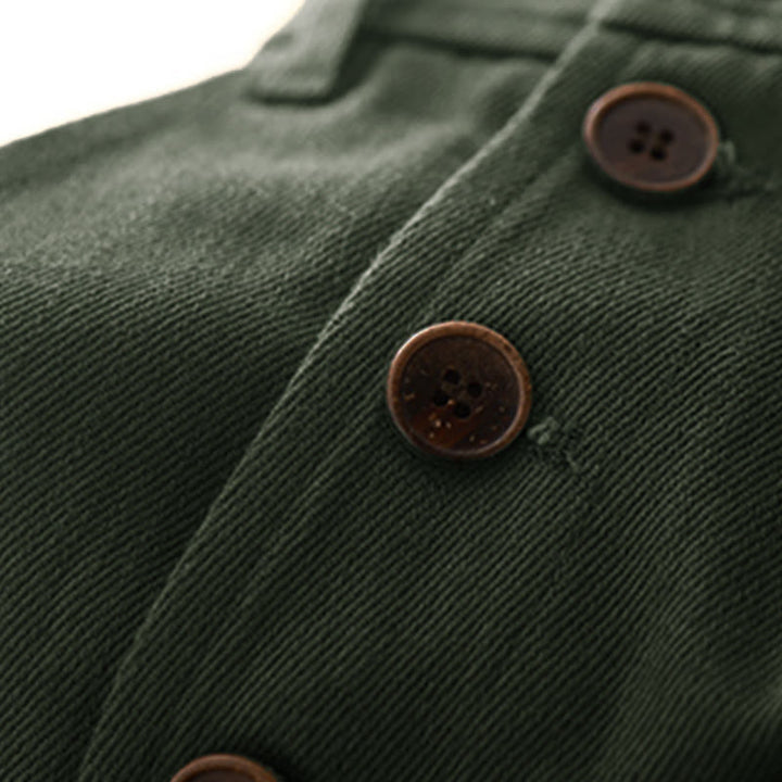 Gonna da donna in cotone semplice con tasche Buddha Stones - image 3