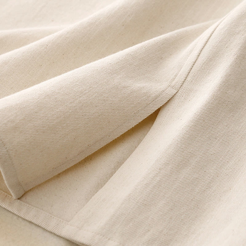 Gonna da donna in cotone semplice con tasche Buddha Stones - image 8