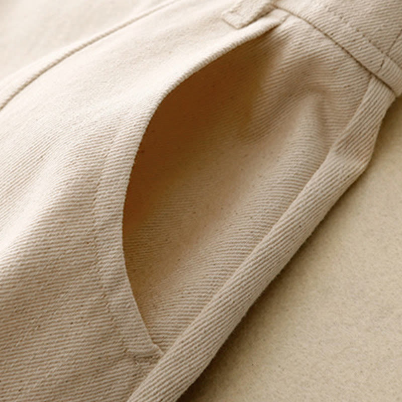 Gonna da donna in cotone semplice con tasche Buddha Stones - image 13