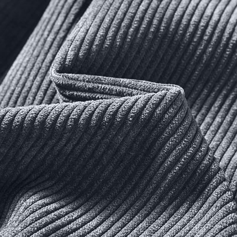 Pantaloni harem da uomo in velluto a coste con fodera in pile, stile retrò, con tasche, modello Buddha Stones - image 30