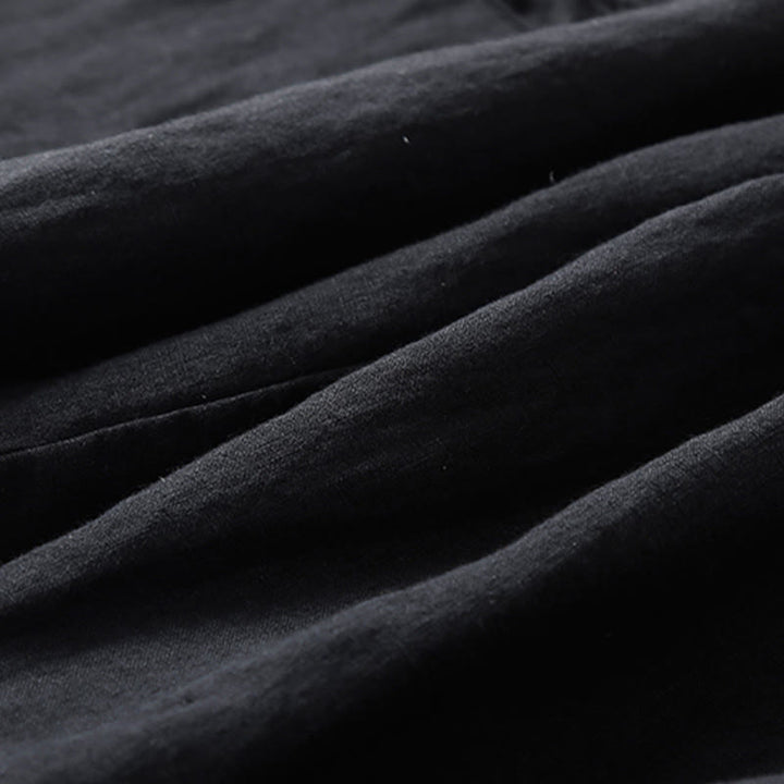 Pantaloni Capri Harem in cotone con tasche da donna Buddha Stones Commute - image 9